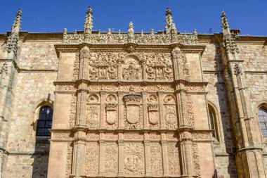 Plateresque cephe detay tarihi binanın Salamanca Üniversitesi, Spai