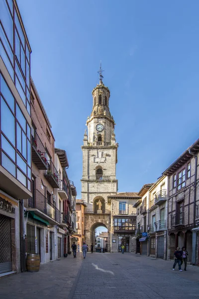 Toro Zamora Spagna Giugno 2017 Arco Dell Orologio Una Torre — Foto Stock