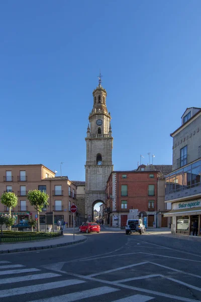 Toro Zamora Spagna Giugno 2017 Arco Dell Orologio Una Torre — Foto Stock