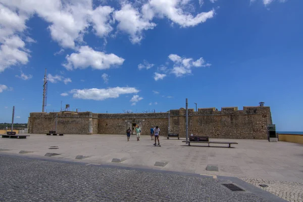 Portimao Algarve Portugal Juni 2017 Resterna Den Medeltida Fästningen Santa — Stockfoto