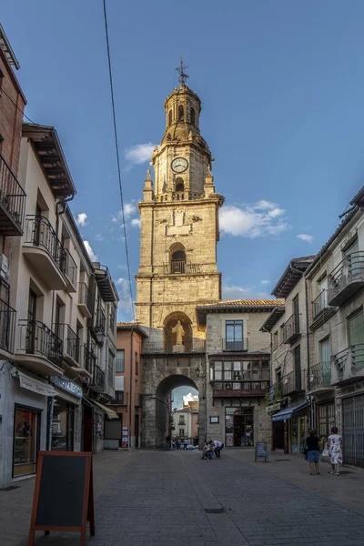 Toro Zamora Spanya Haziran 2017 Clock Arch Toro Zamora Içinde — Stok fotoğraf