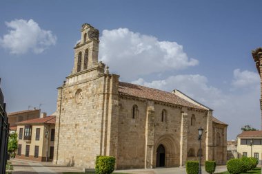 Zamora, İspanya; Ağustos, 2018:2018: Saint Isidoro Kilise Katedral Meydanı Zamora