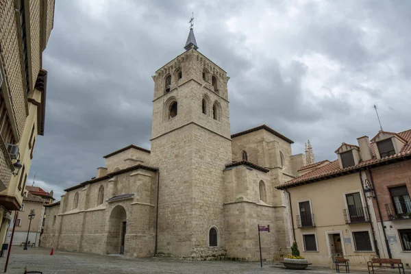 Iglesia Torre Santa Maria Iglesia Aranda Duero Burgos — Foto de Stock