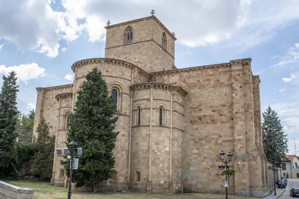 St. Vincent Roman Church in Avila città, Spagna — Foto Stock