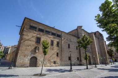 Salamanca, İspanya; Eylül 2018: Duyuru, Las Ursulas olarak da bilinir, Salamanca, İspanya'nın tarihi merkezinde bir Fransisken manastır Manastırı