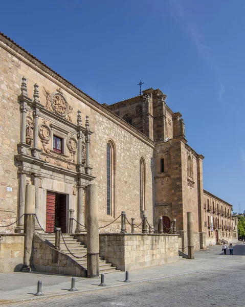 Salamanca Spanje September 2018 Het Colegio Mayor Santiago Zebedeo Beter — Stockfoto