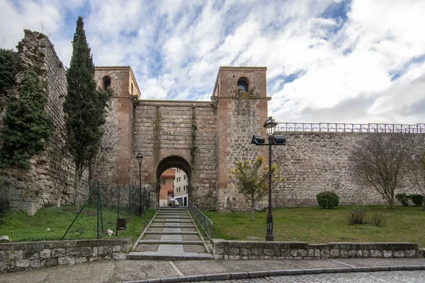 Arco Mudéjar San Esteban Del Muro Burgos — Foto Stock