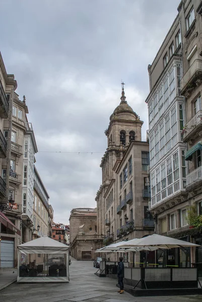Orense Galicië Spanje November 2014 Straat Van Oude Stad Ourense — Stockfoto