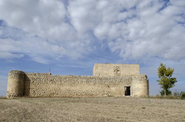 harabeleri, antik kale, Fuente el Sol Valladolid il. 
