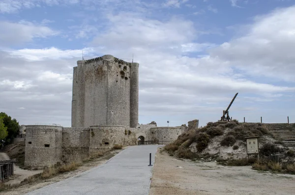 Iscar Valladolid Espagne Novembre 2014 Château Village Iscar Dans Province — Photo