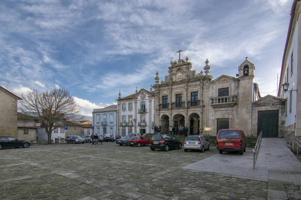シャベス ポルトガル シャベス ポルトガルのミゼリコルジア教会の 2015 ファサード バロック — ストック写真