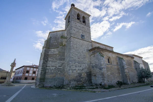 Kyrkan Santa Maria Boadilla Del Camino Palencia Provinsen Spanien — Stockfoto
