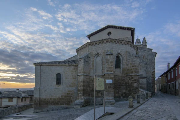Chiesa Castrojeriz Sulla San Giacomo Castilla Provincia Burgos Spagna — Foto Stock