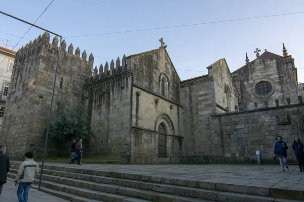 O pátio interno da Catedral de Braga — Fotografia de Stock