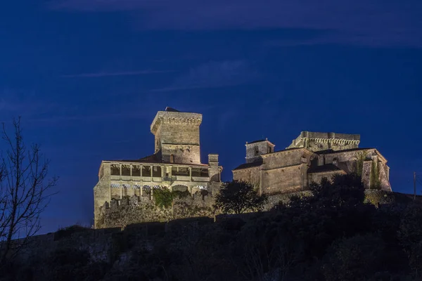 Monterrei Castle 12Th Century Castle Town Verin Galicia Spain — Stock Photo, Image