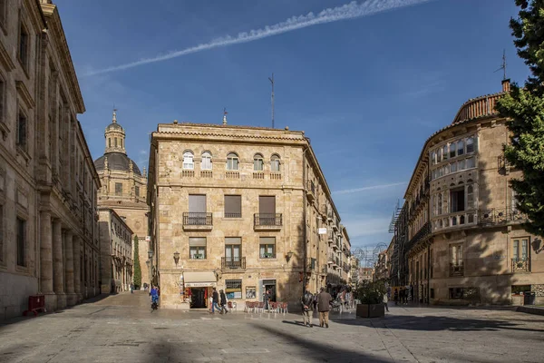 Salamanca Spanje December 2018 Historische Stadscentrum Van Salamanca — Stockfoto