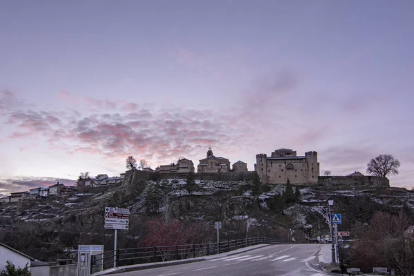 Puebla Sanabria Zamora Spanien Dezember 2016 Blick Auf Das Mittelalterliche — Stockfoto