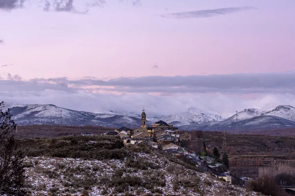 Puebla Sanabria Zamora Spanien Dezember 2016 Blick Auf Das Mittelalterliche — Stockfoto