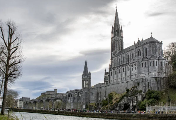 Lourdes França Abril 2018 Peregrinação Lourdes Acontece Todos Anos Maio — Fotografia de Stock