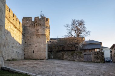 Puebla de Sanabria, Zamora, İspanya; Ocak 2019: Puebla de Sanabria, İspanya eski kale