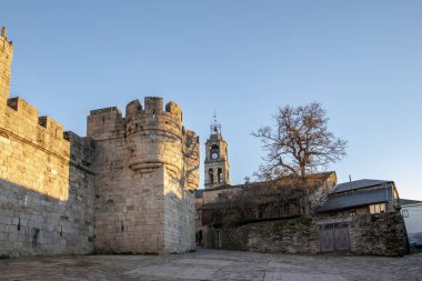 Puebla de Sanabria, Zamora, İspanya; Ocak 2019: Puebla de Sanabria, İspanya eski kale