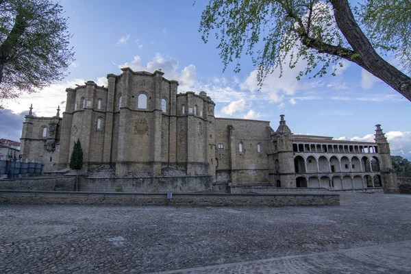 Couvent San Benito Dans Centre Historique Ville Alcantara Dans Province — Photo