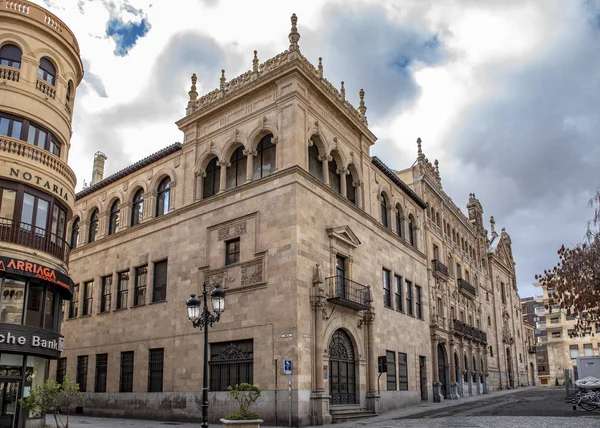 Salamanca Spagna Gennaio 2019 Palazzo Alonso Solis Nel Centro Storico — Foto Stock