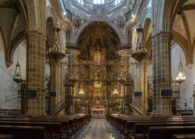 Kraliyet Manastırı Santa Maria de Guadalupe, Caceres, İspanya ilinin altar