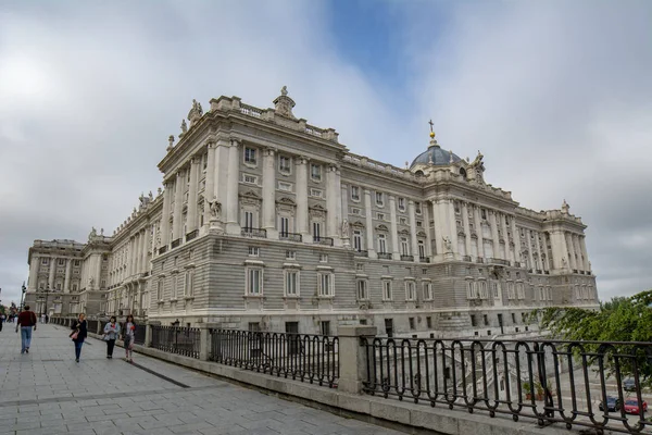 Madrid Spanya Mayıs 2015 Royal Palace Madrid Madrid Şehir Adlı — Stok fotoğraf