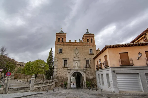 Toledo Spanje Februari 2017 Puerta Del Cambron Van Arabisch Afkomst — Stockfoto