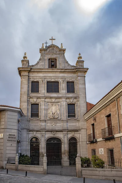 Madrid España Febrero 2019 Fachada Iglesia Del Sacramento Catedral Militar — Foto de Stock