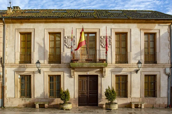 Sepulveda Segovia Spain March 2018 View Facade Town Hall Old — Stock Photo, Image