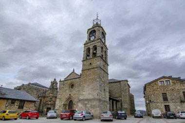 Puebla de Sanabria, Zamora, İspanya; Ocak 2017: Bu Azogue bizim Bayan Puebla de Sanabria Zamora il içinde köyü diye kilise mi