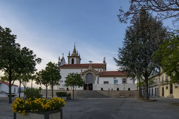 Arcos Valdevez Portugal Abril 2015 Vista Iglesia Parroquial Centro Histórico — Foto de Stock