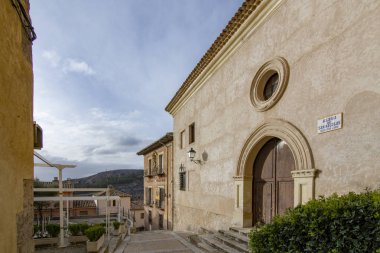 Cuenca, İspanya; Şubat 2017: Kilisesi, San Nicolas Cuenca tarihi merkezi