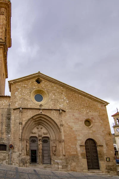 Chinchilla Montearagon Albacete Spanya Şubat 2017 Ana Kapak Parish Kilisesi — Stok fotoğraf
