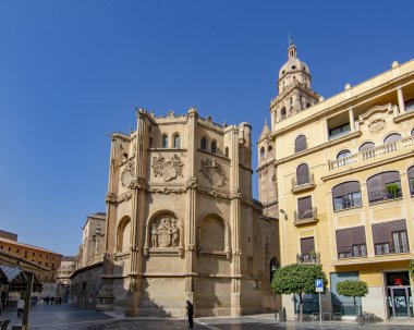 Murcia, İspanya; Şubat 2017: Velez Şapel, katedral Kilisesi, Saint Mary Murcia, İspanya'nın güneydoğu
