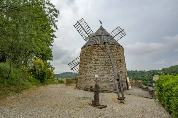 Windmill Typical Hill Lautrec France — Stock Photo, Image