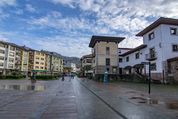 Cangas Onis Asturie Spagna Gennaio 2016 Torre Del Palazzo Pintu — Foto Stock