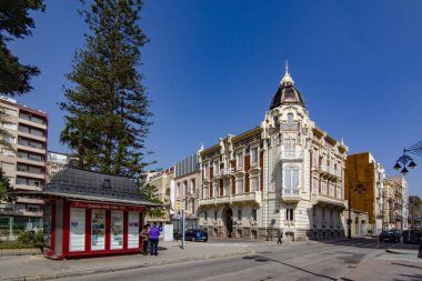 Sokaklar ve Binalar, şehir Cartagena, Murcia