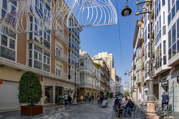 Картахена Мурсия Испания Февраль 2017 Улицы Здания Центре Исторического Города — стоковое фото