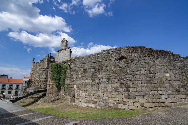 Slottet av Ribadavia by i provinsen av Orense Spanien — Stockfoto