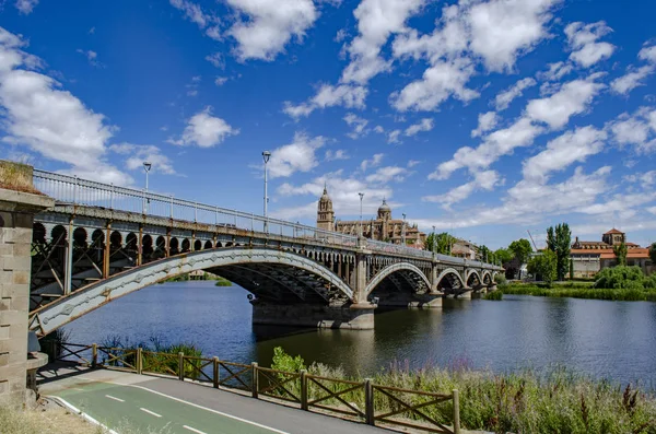 Vacker panoramautsikt över Salamanca — Stockfoto