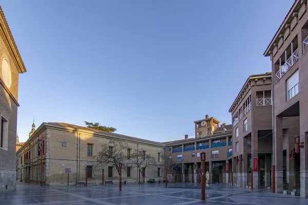 Vue de San Bruno dans le centre de la ville de Saragosse . — Photo