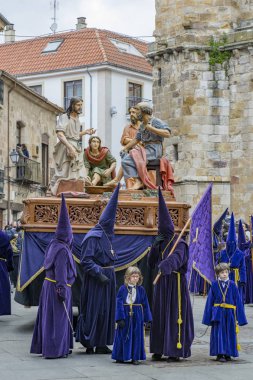 Kutsal Perşembe alayı Zamora, İspanya