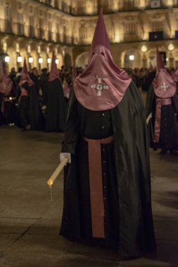 Salamanca, Ispanya 'da kutsal Çarşamba alayı