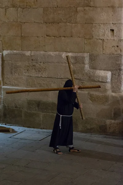 Holy Tuesday  Procession in Salamanca, Spain — Stock Photo, Image