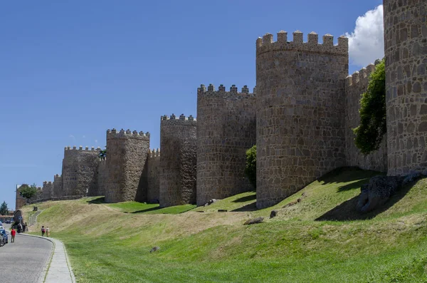 Murallas medievales de Ávila, España — Foto de Stock