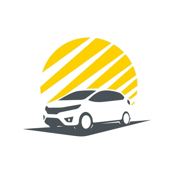 Sombra Carro Cidade Pode Ser Usado Para Logotipos Ícones Menu Vetores De Bancos De Imagens