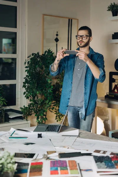 Architect Working in an Office